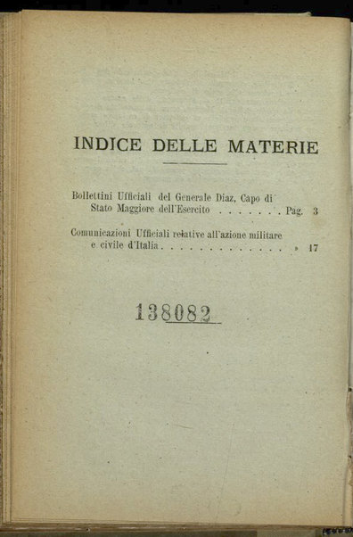 Il diario della nostra guerra : bollettini ufficiali dell'esercito e della marina